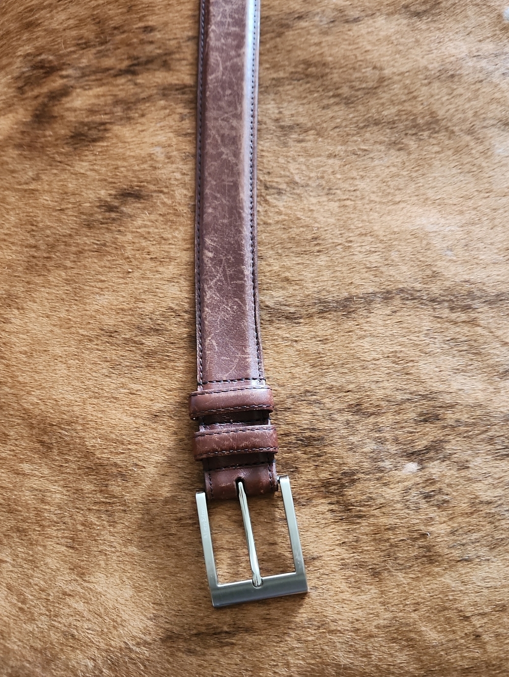 Allen Edmonds Wide Basic Dress Belt Size 42